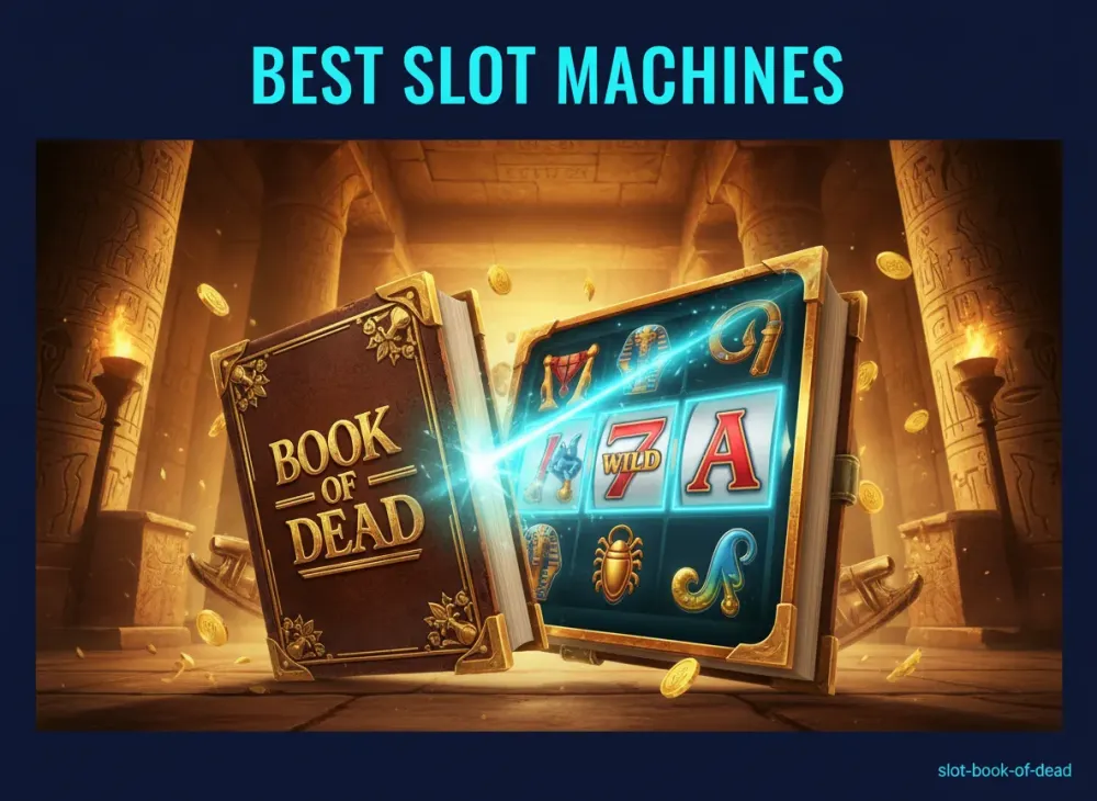 Book of Dead slot game icon